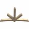 Ekena Millwork Alberta Rough Sawn Timber Gable Bracket, Douglas Fir, 96"W x 60"H x 6"D x 6"F, 15/12 Pitch GBW096X60X0606ALB00RDF - alternate 4